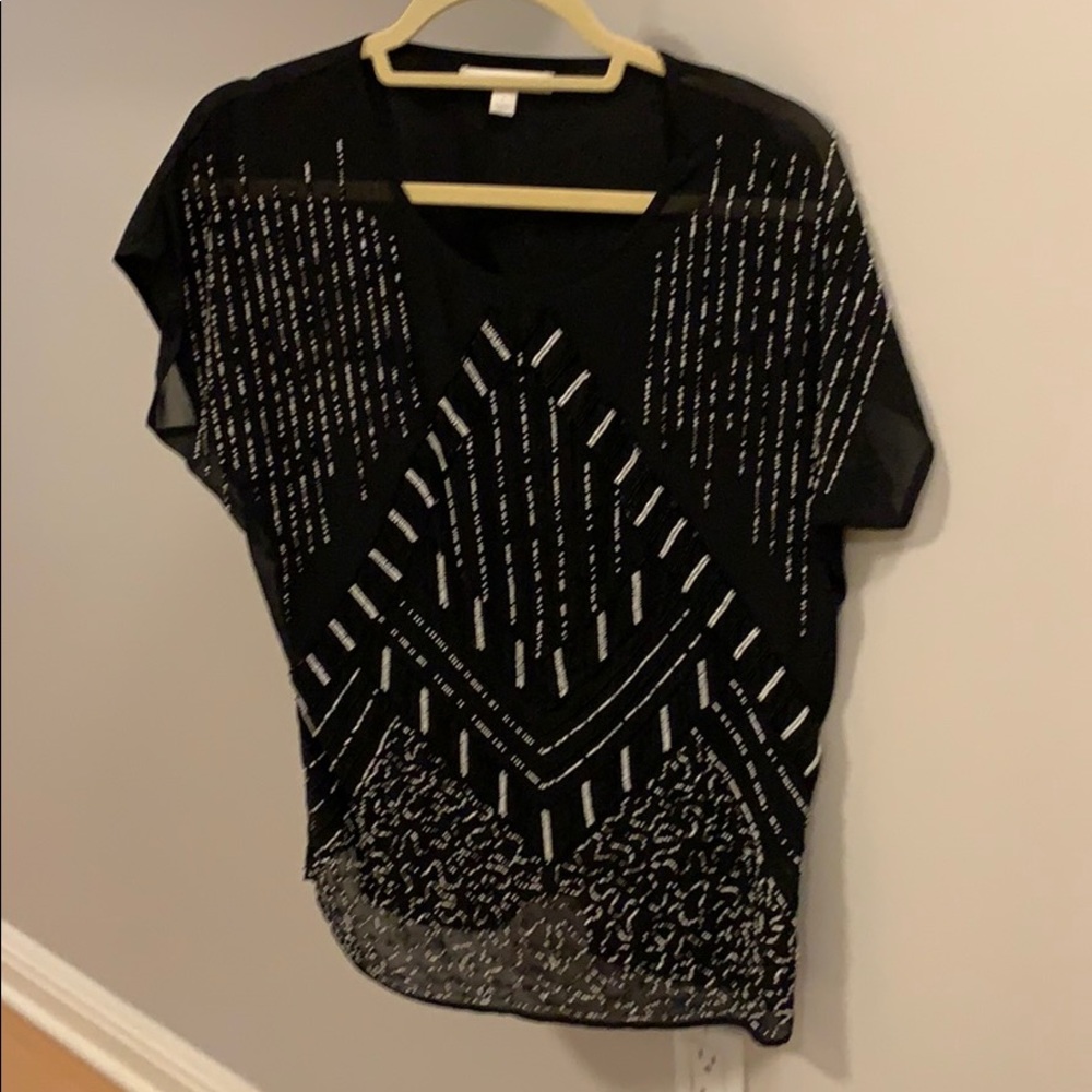 Piperlime beaded blouse